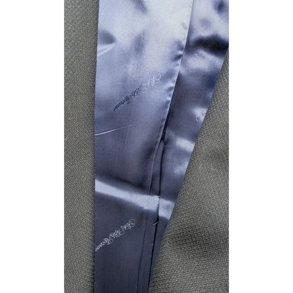 Ermenegildo Zegna Blazer Mens 42 Slim Fit‎ Navy Blue Wool Saks 5 Traveller Italy